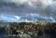 Bogdan Villevalde Battle of Grochew France oil painting artist